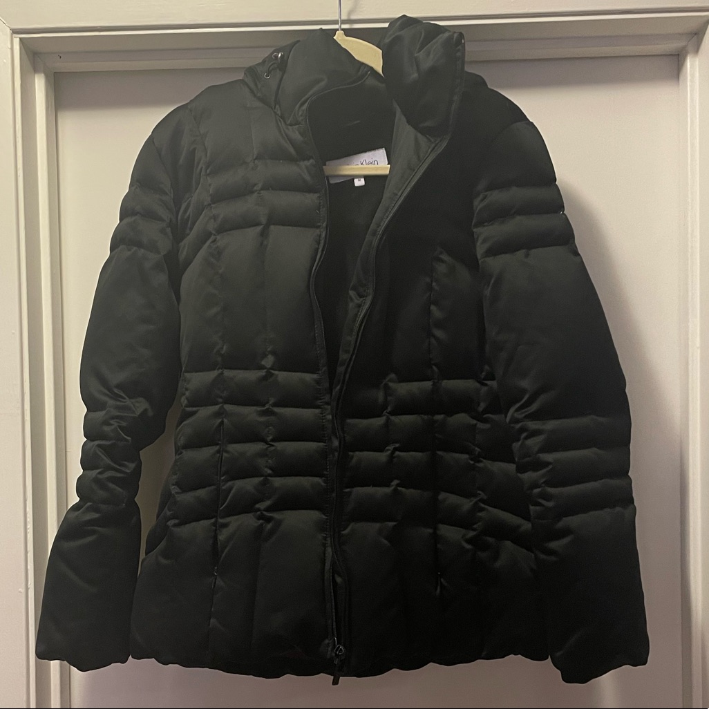 Calvin Klein Women’s Black Coat - Great For Skiing And Snow!